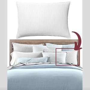 NWD Hotel Collection MATELASSE Standard Pillow sham Case